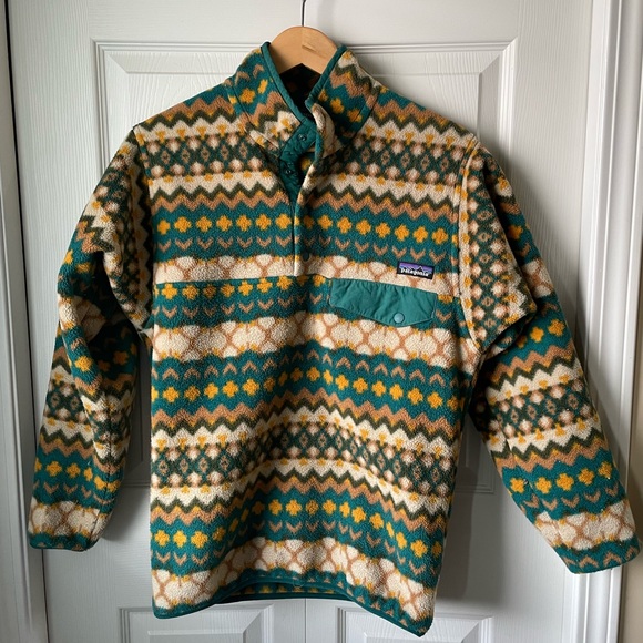 Patagonia Synchilla Cliff Arbour Green - Picture 1 of 3